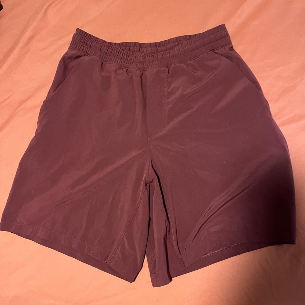 Lululemon Athletica Burgandy Athletic Shorts Lightweight Performance